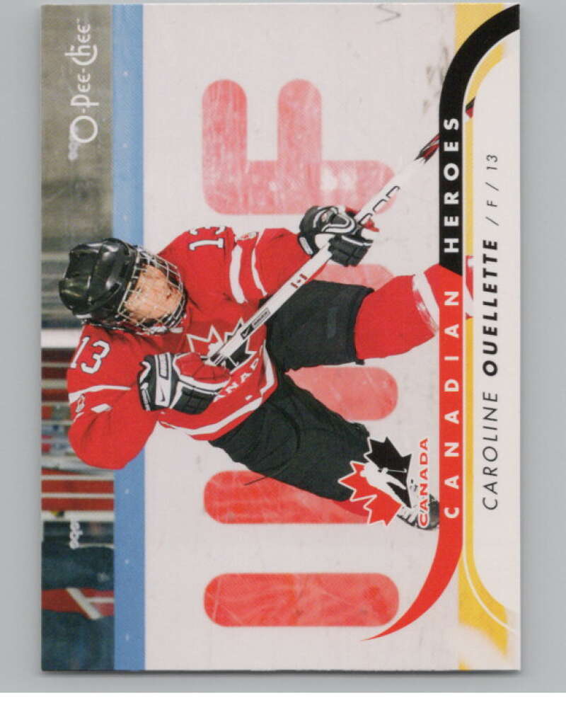 2009-10 O-Pee-Chee Canadian Heroes #CBCO Caroline Ouellette   V101572 Image 1