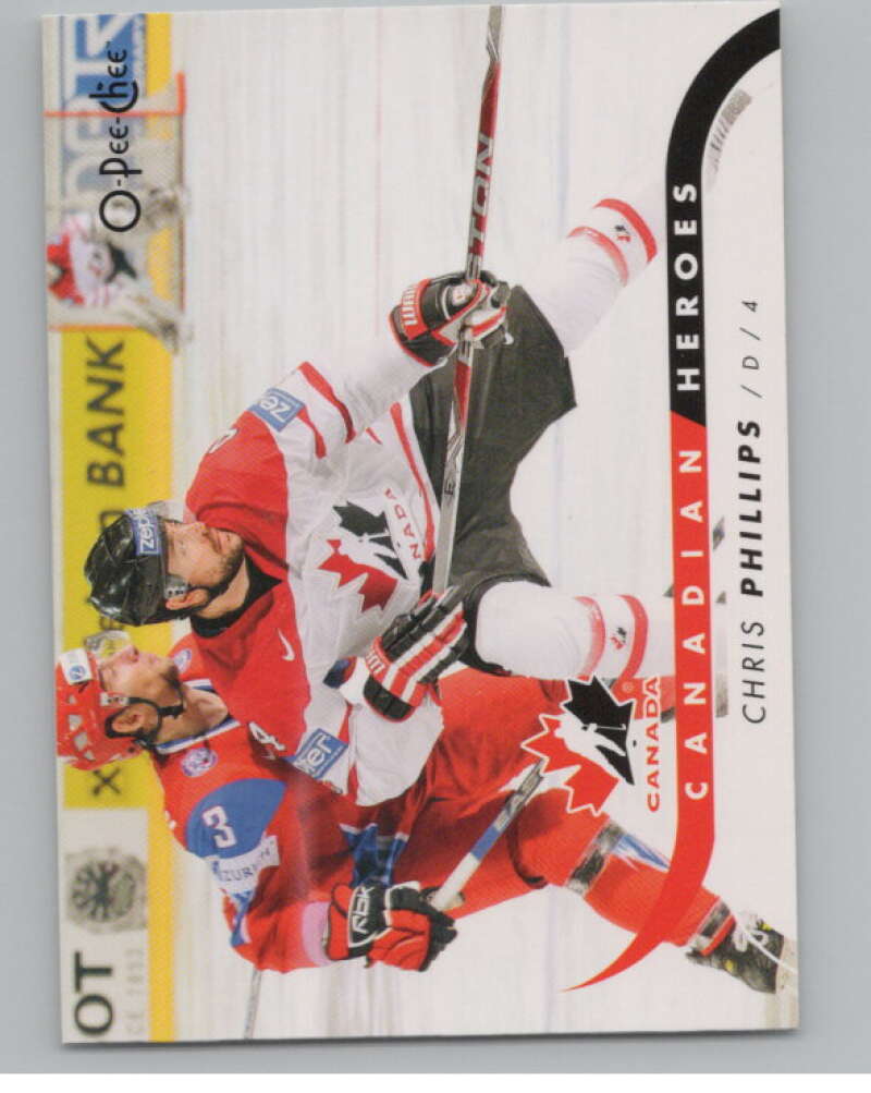 2009-10 O-Pee-Chee Canadian Heroes #CBCP Chris Phillips   V101576 Image 1
