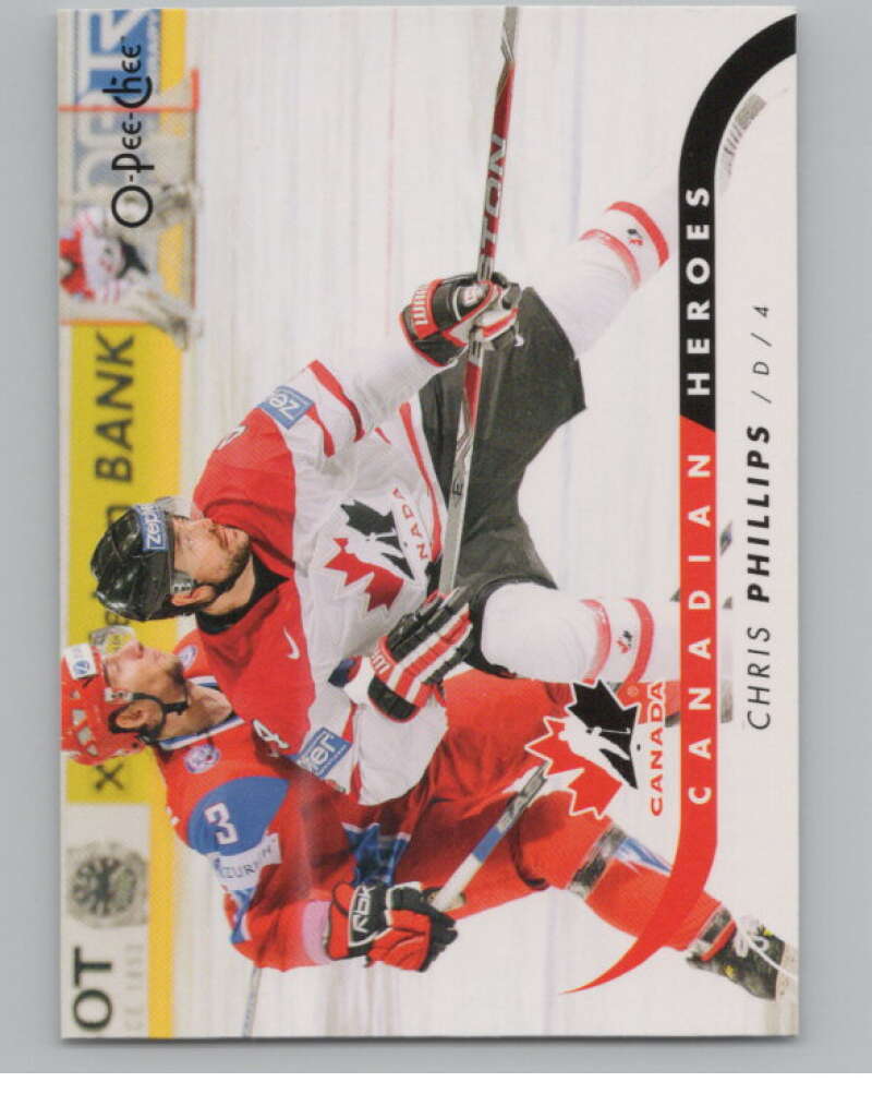 2009-10 O-Pee-Chee Canadian Heroes #CBCP Chris Phillips   V101577 Image 1