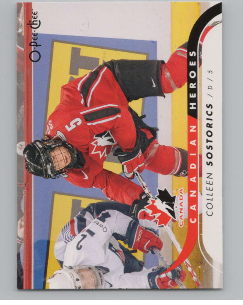 2009-10 O-Pee-Chee Canadian Heroes #CBCS Colleen Sostorics   V101580 Image 1