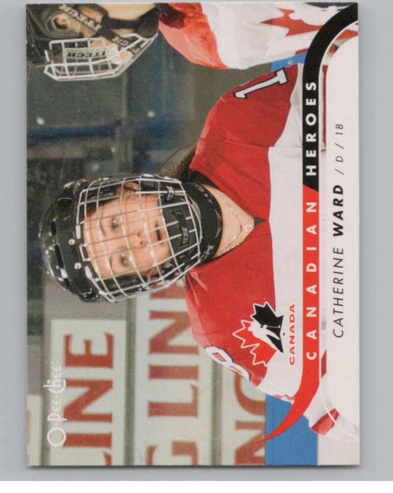 2009-10 O-Pee-Chee Canadian Heroes #CBCW Catherine Ward   V101582 Image 1