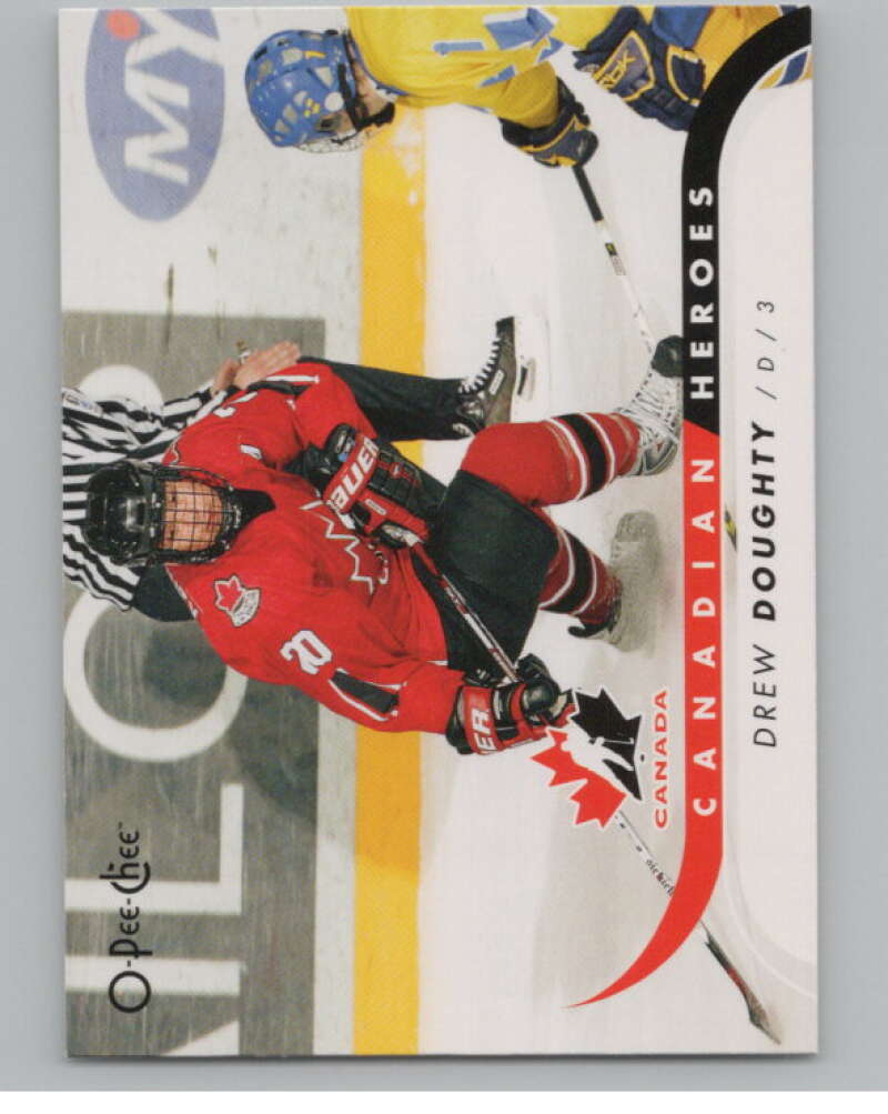 2009-10 O-Pee-Chee Canadian Heroes #CBDD Drew Doughty   V101584 Image 1