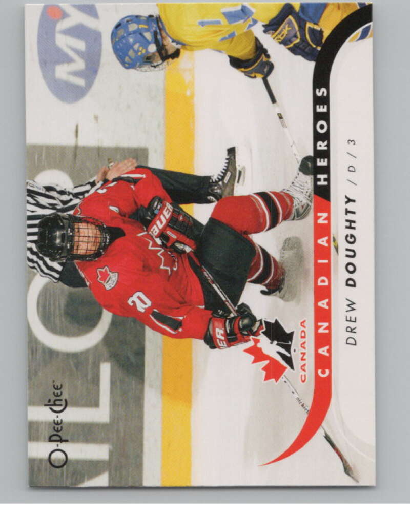 2009-10 O-Pee-Chee Canadian Heroes #CBDD Drew Doughty   V101585 Image 1