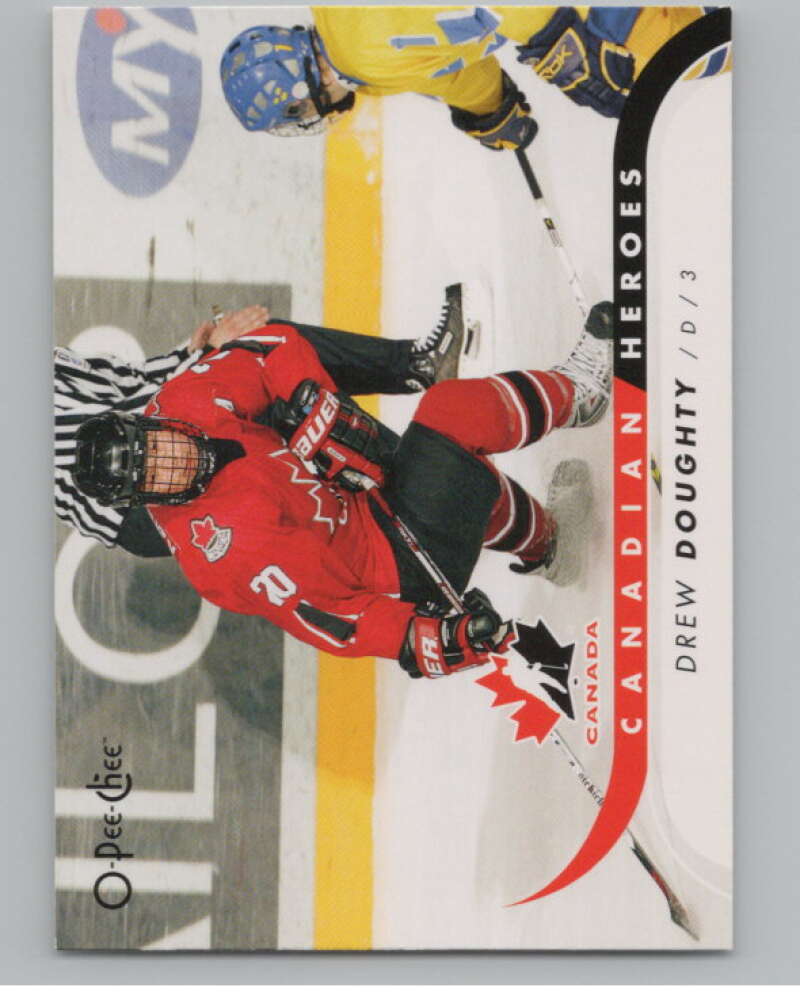 2009-10 O-Pee-Chee Canadian Heroes #CBDD Drew Doughty   V101586 Image 1
