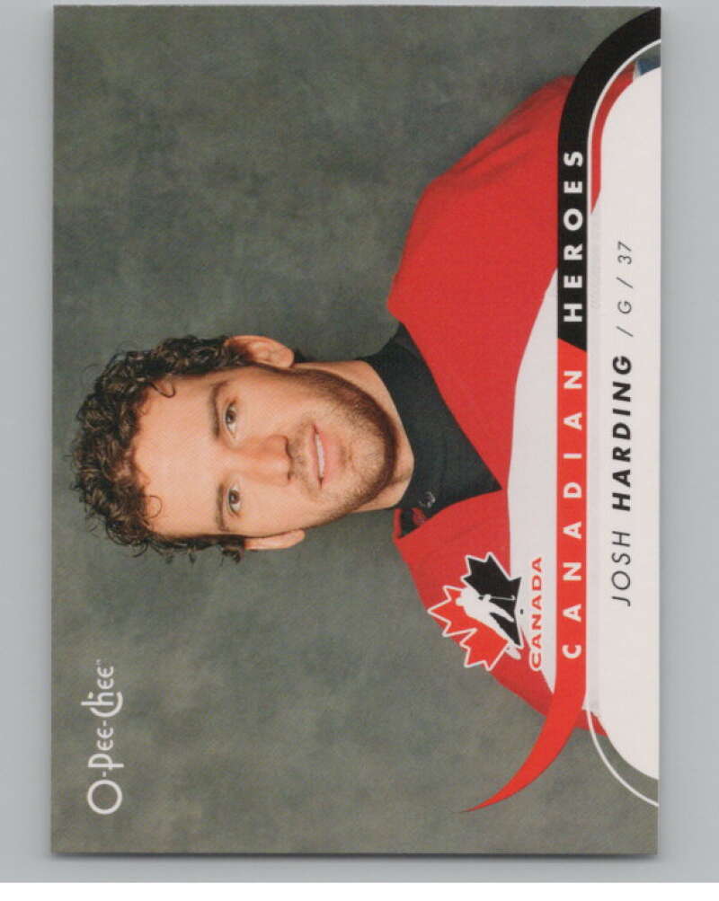2009-10 O-Pee-Chee Canadian Heroes #CBHA Josh Harding   V101598 Image 1