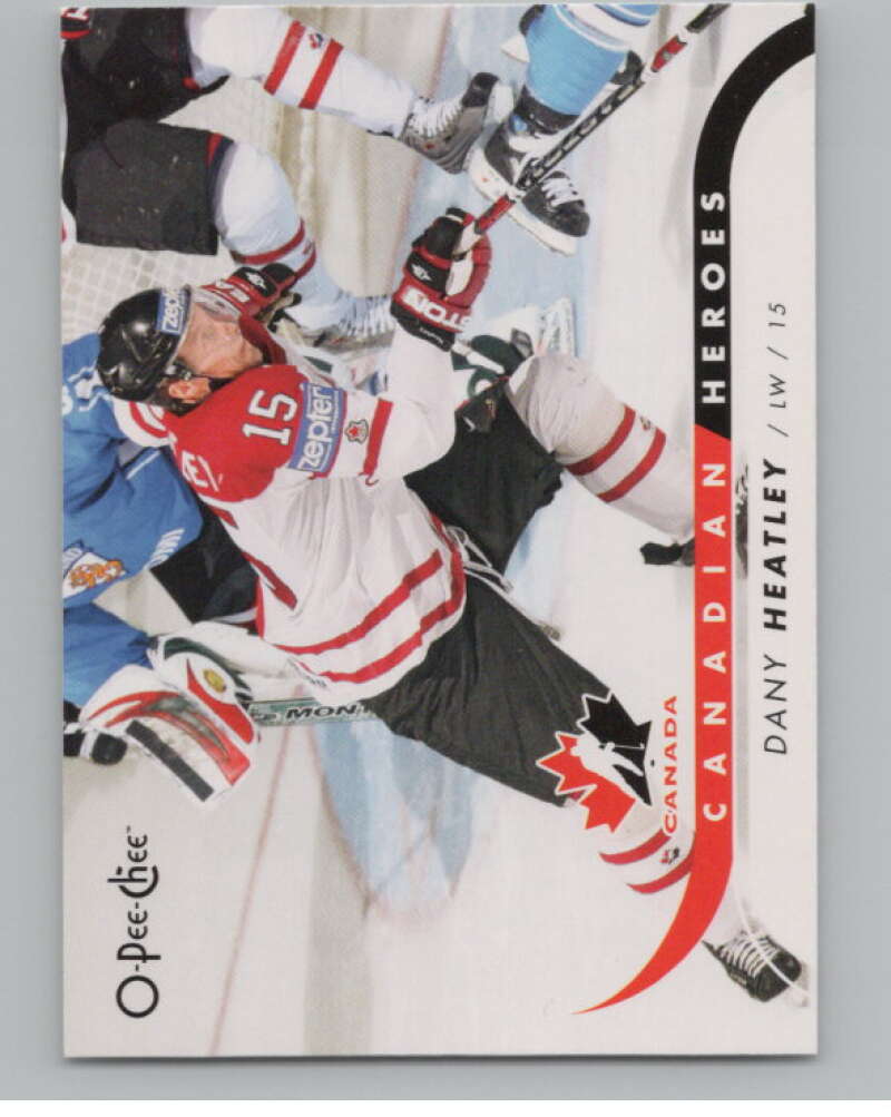2009-10 O-Pee-Chee Canadian Heroes #CBHE Dany Heatley   V101599 Image 1