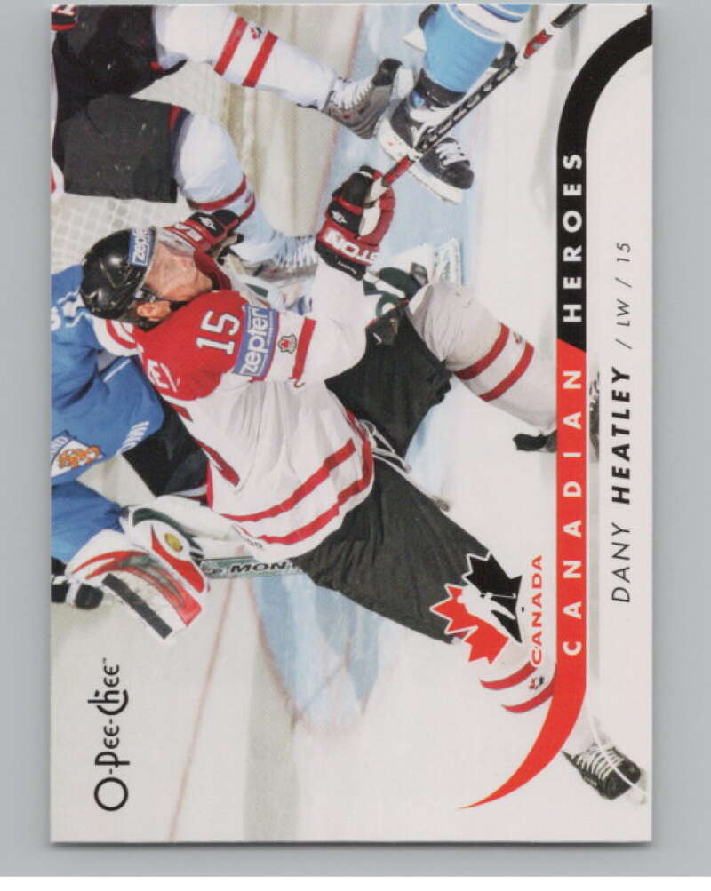 2009-10 O-Pee-Chee Canadian Heroes #CBHE Dany Heatley   V101600 Image 1