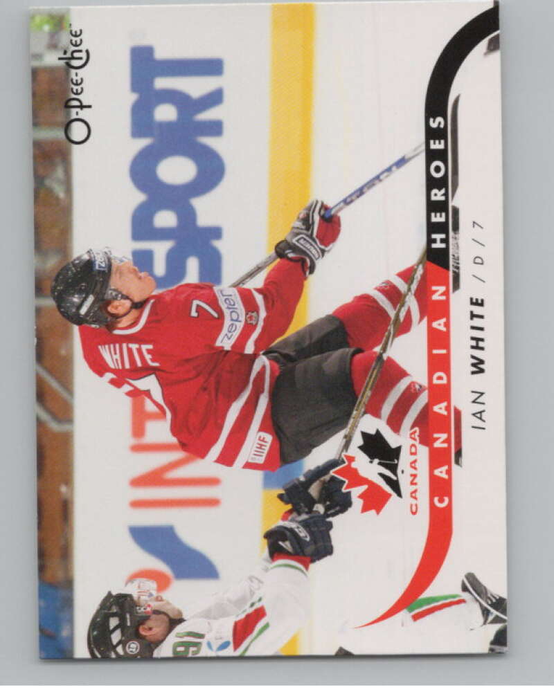 2009-10 O-Pee-Chee Canadian Heroes #CBIW Ian White   V101602 Image 1
