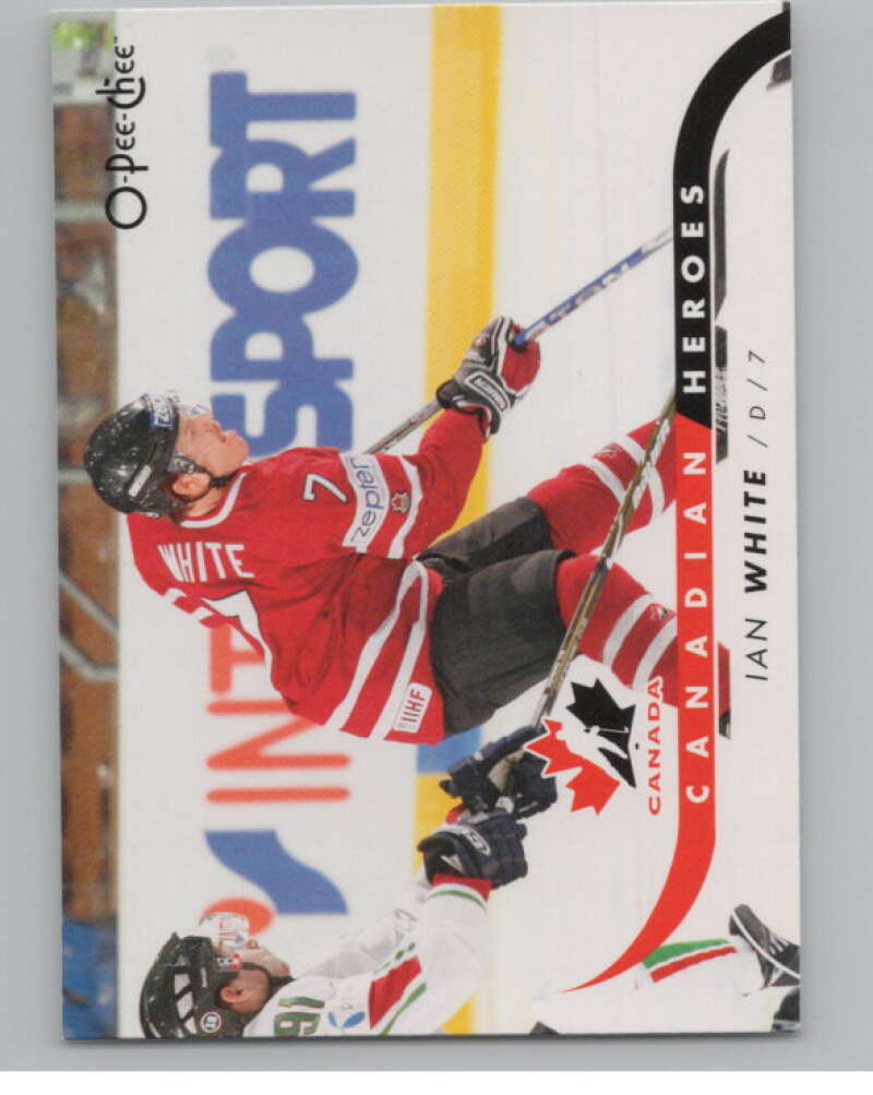 2009-10 O-Pee-Chee Canadian Heroes #CBIW Ian White   V101603 Image 1