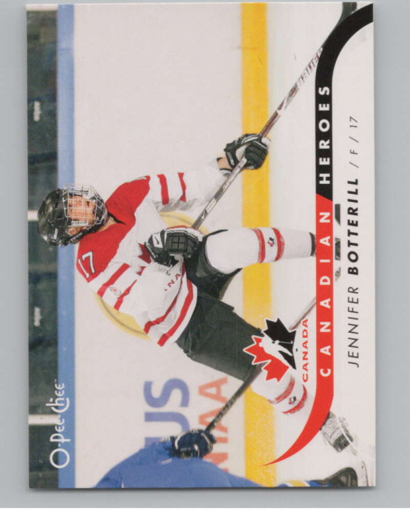 2009-10 O-Pee-Chee Canadian Heroes #CBJB Jennifer Botterill   V101604 Image 1