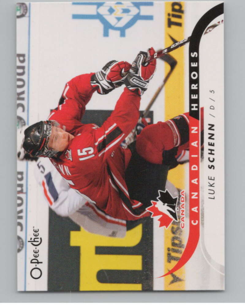 2009-10 O-Pee-Chee Canadian Heroes #CBLS Luke Schenn   V101612 Image 1