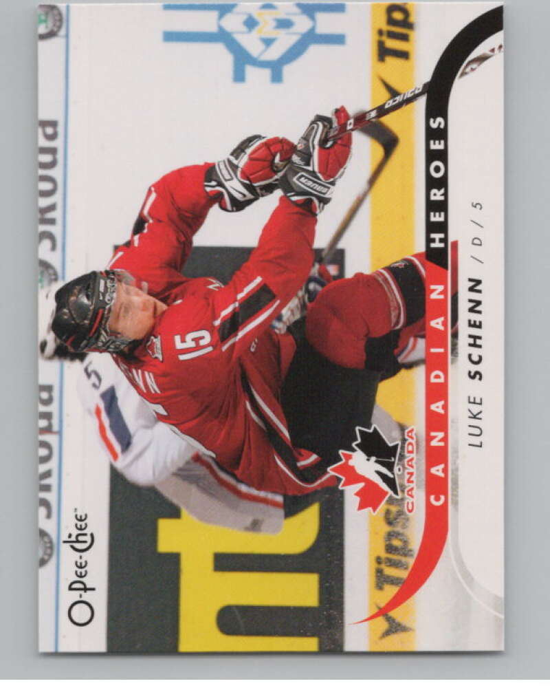 2009-10 O-Pee-Chee Canadian Heroes #CBLS Luke Schenn   V101613 Image 1