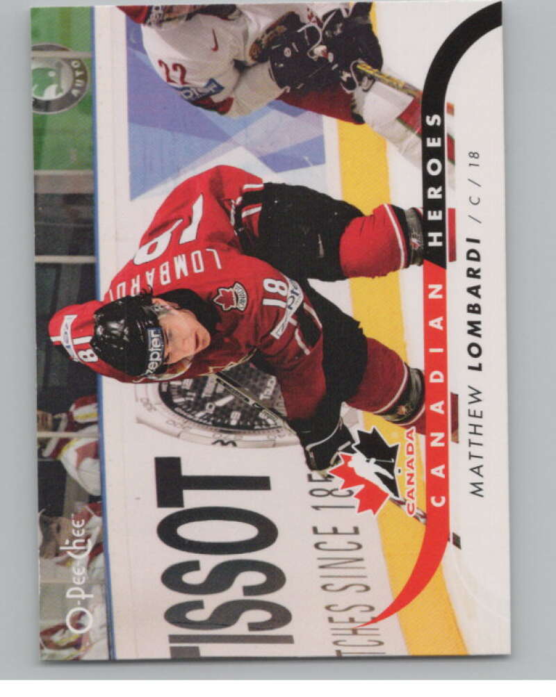 2009-10 O-Pee-Chee Canadian Heroes #CBML Matthew Lombardi   V101615 Image 1