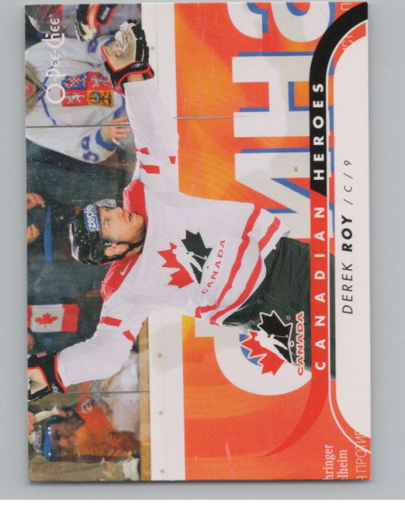 2009-10 O-Pee-Chee Canadian Heroes #CBRO Derek Roy   V101620 Image 1