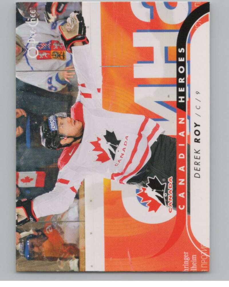 2009-10 O-Pee-Chee Canadian Heroes #CBRO Derek Roy   V101623 Image 1
