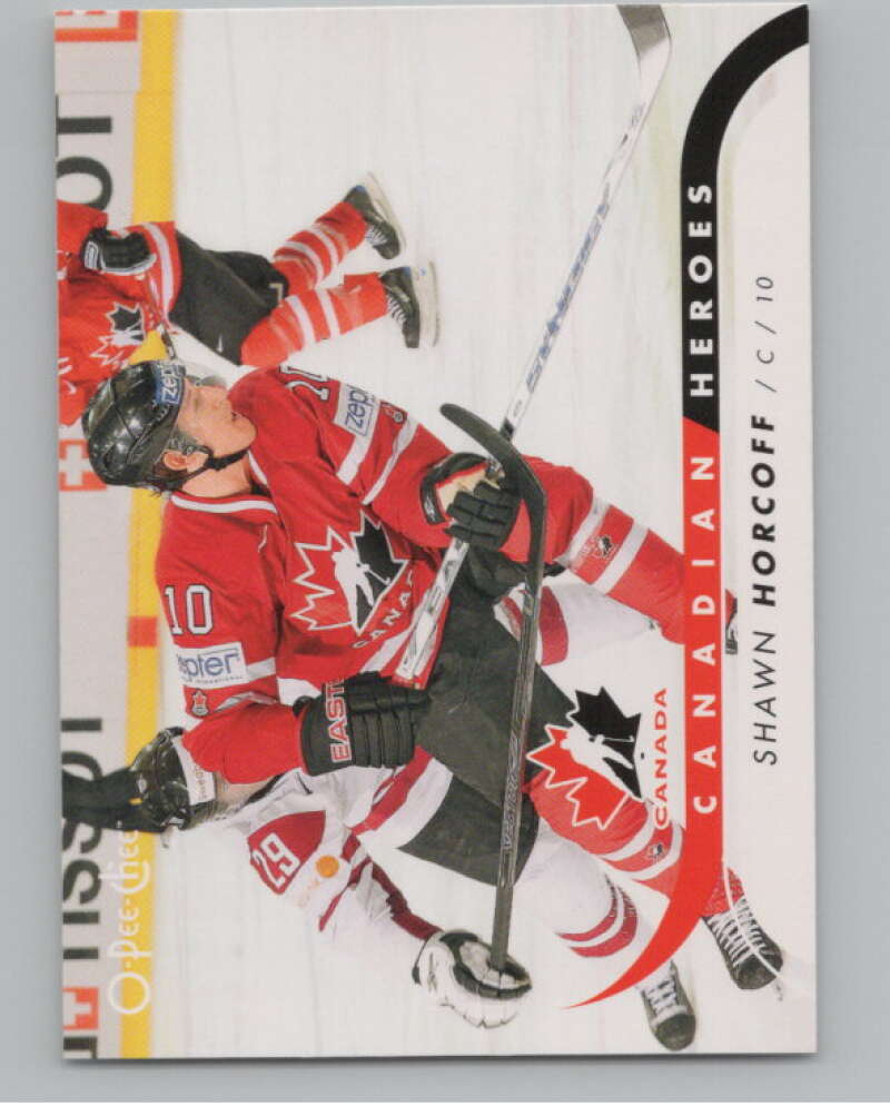 2009-10 O-Pee-Chee Canadian Heroes #CBSH Shawn Horcoff   V101628 Image 1