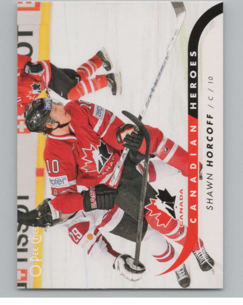 2009-10 O-Pee-Chee Canadian Heroes #CBSH Shawn Horcoff   V101629 Image 1