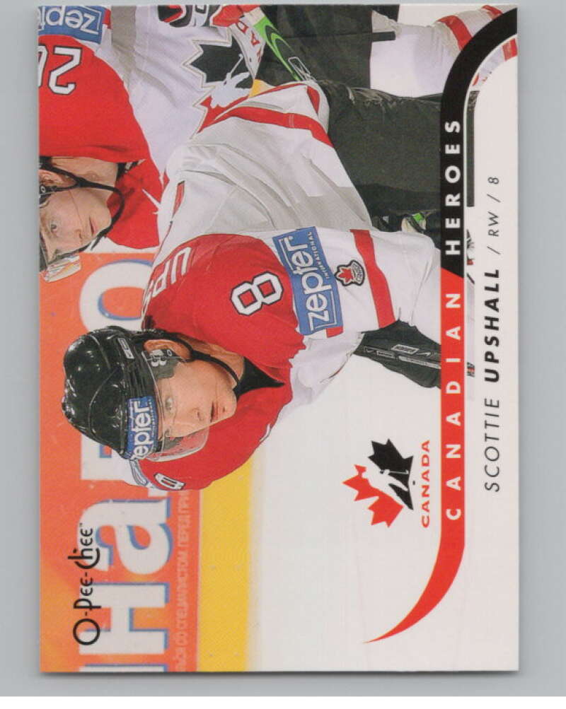 2009-10 O-Pee-Chee Canadian Heroes #CBSU Scottie Upshall   V101634 Image 1