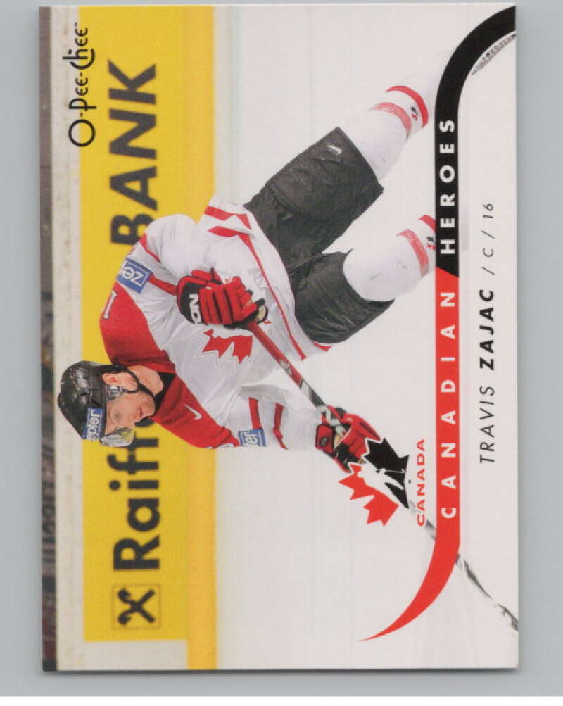 2009-10 O-Pee-Chee Canadian Heroes #CBTZ Travis Zajac   V101640 Image 1