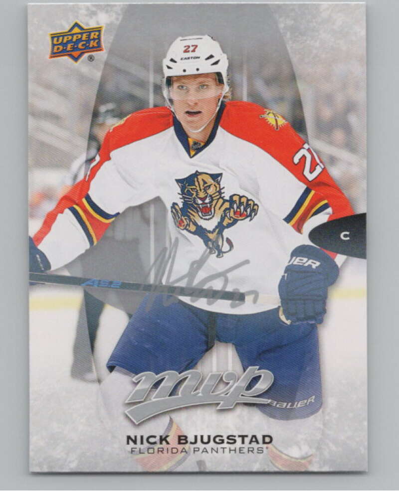 2016-17 Upper Deck MVP Silver Script #142 Nick Bjugstad Panthers  V101647 Image 1