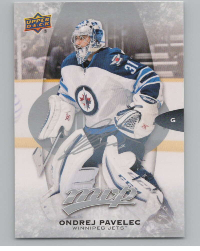 2016-17 Upper Deck MVP Silver Script #145 Ondrej Pavelec Jets  V101648 Image 1