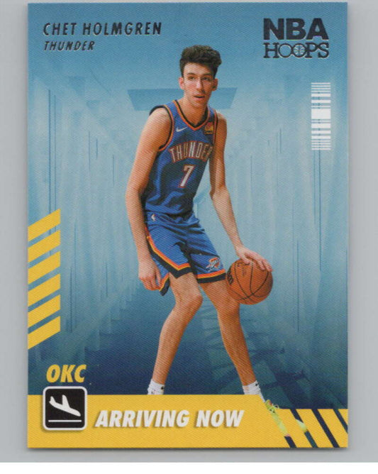 2022-23 Panini NBA Hoops Arriving Now #2 Chet Holmgren  V101665 Image 1