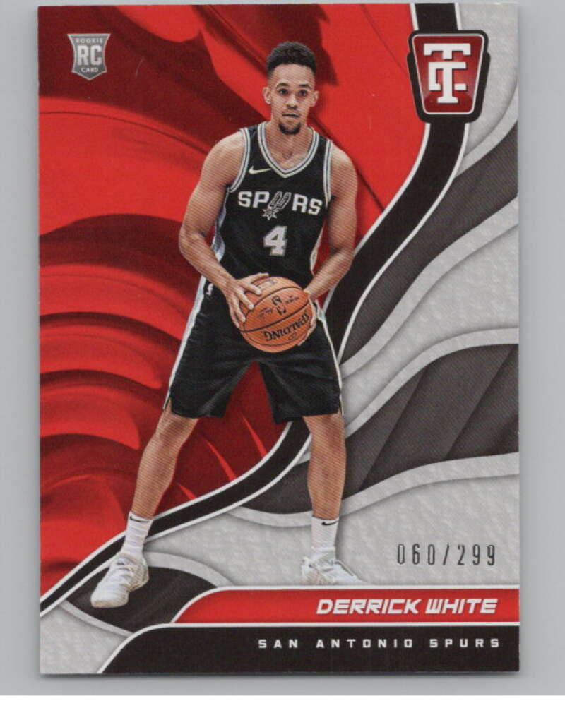 2017-18 Panini Status Red #127 Derrick White Rookie 60/299 Spurs  V101666 Image 1