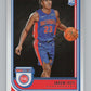 2022-23 Panini NBA Hoops #235 Jaden Ivey  RC Rookie Pistons  V101668 Image 1