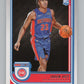 2022-23 Panini NBA Hoops #235 Jaden Ivey  RC Rookie Pistons  V101669 Image 1