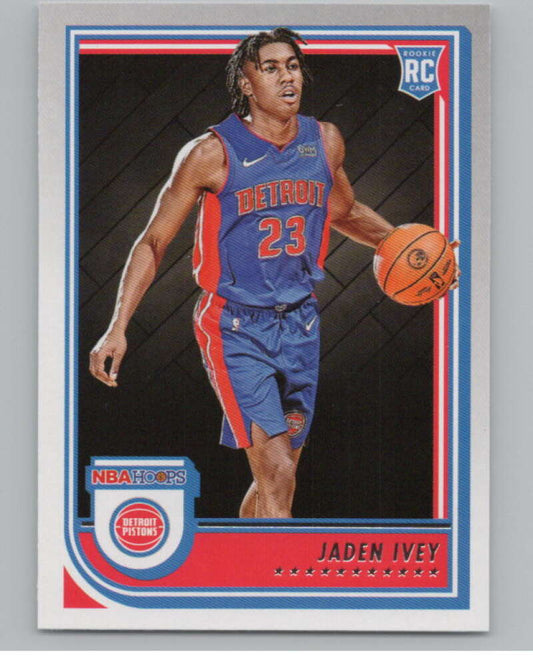 2022-23 Panini NBA Hoops #235 Jaden Ivey  RC Rookie Pistons  V101669 Image 1