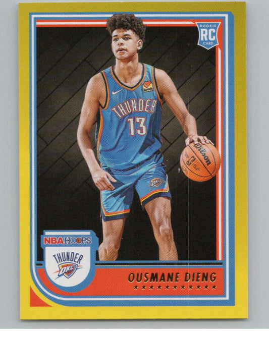 2022-23 Panini NBA Hoops Yellow #241 Ousmane Dieng RC Rookie  V101673 Image 1