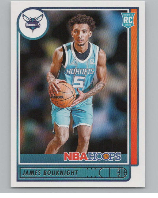 2021-22 Panini Hoops #203 James Bouknight RC Rookie Charlotte Hornets  V101678 Image 1