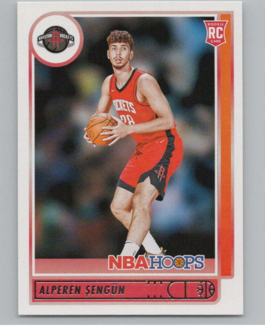 2021-22 Panini Hoops #204 Alperen Sengun RC Rookie Houston Rockets  V101679 Image 1