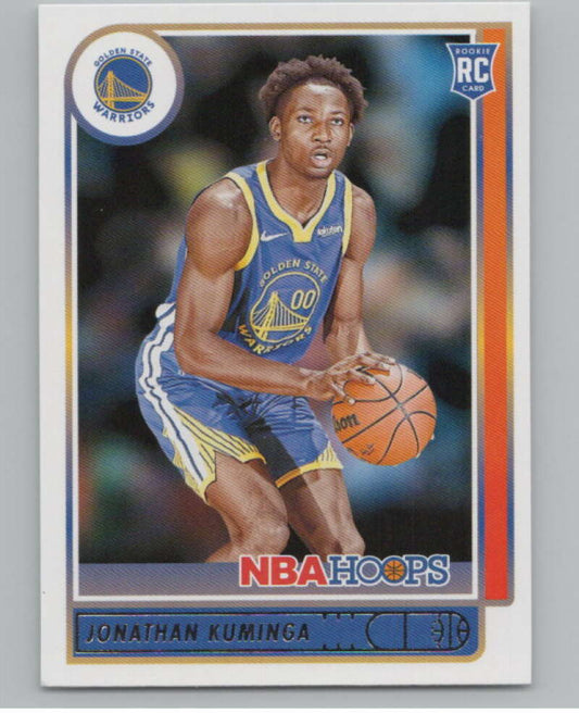 2021-22 Panini Hoops #219 Jonathan Kuminga RC Rookie Warriors  V101680 Image 1