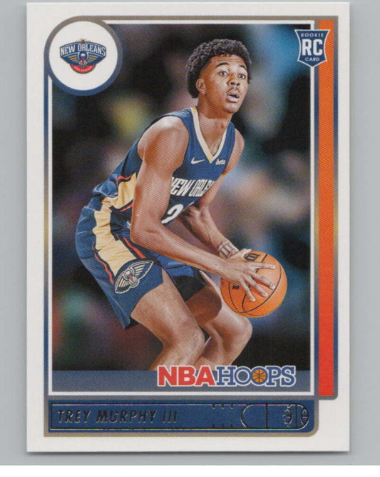 2021-22 Panini Hoops #221 Trey Murphy III  RC Rookie Pelicans  V101681 Image 1