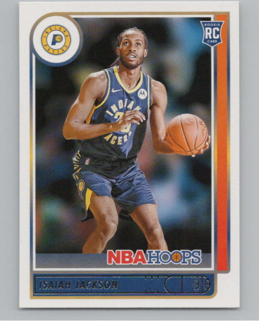 2021-22 Panini Hoops #223 Isaiah Jackson  RC Rookie Indiana Pacers  V101683 Image 1