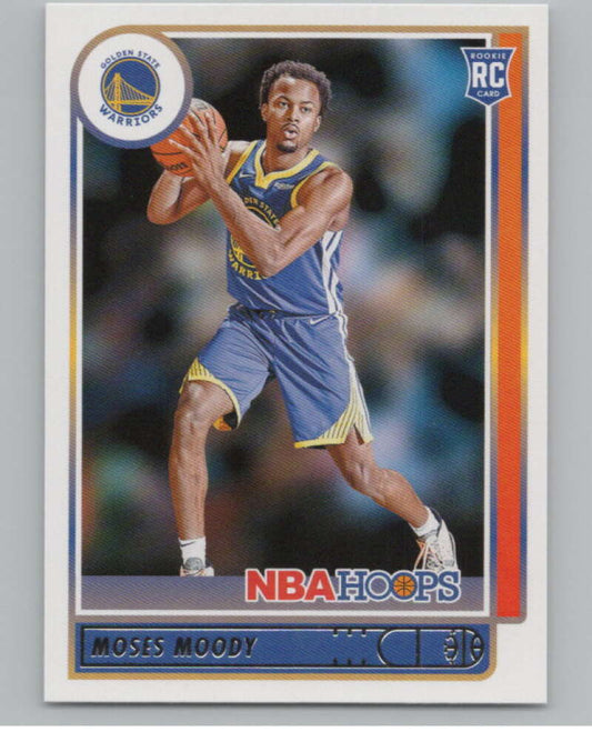 2021-22 Panini Hoops #229 Moses Moody RC Rookie Warriors  V101685 Image 1
