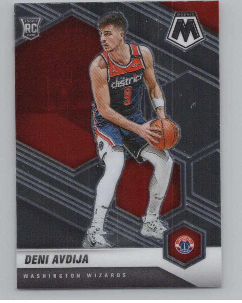 2020-21 Panini Mosaic #217 Deni Avdija  RC Rookie Washington Wizards  V101696 Image 1