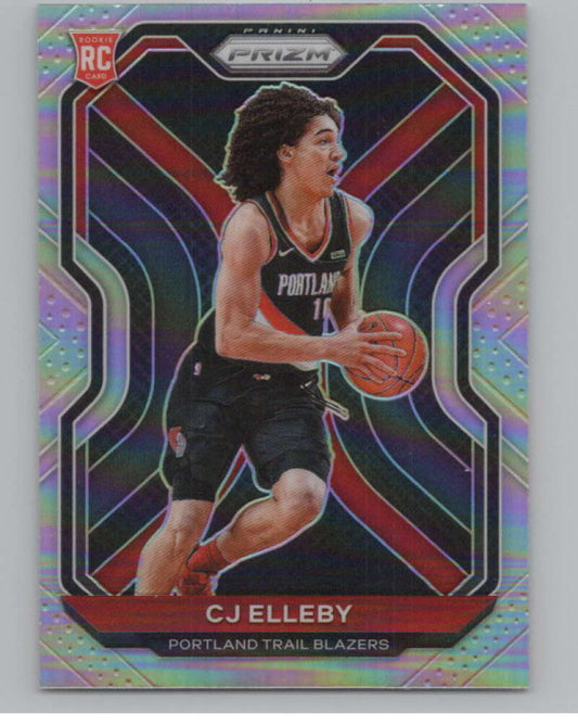 2020-21 Panini Prizm #283 CJ Elleby  RC Rookie Portland Trail Blazers  V101697 Image 1