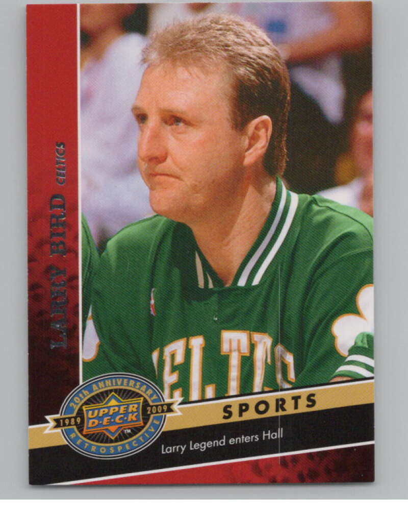 2009 Upper Deck 20th Anniversary #1186 Larry Bird  Boston Celtics  V101701 Image 1
