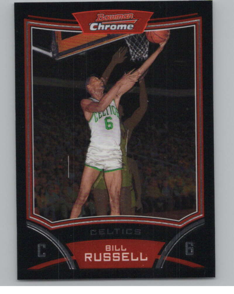 2008-09 Bowman Chrome #106 Bill Russell  Boston Celtics  V101702 Image 1