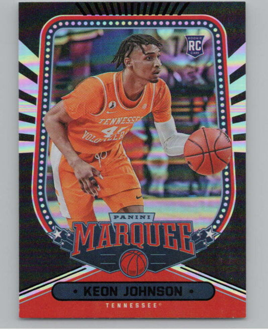 2021-22 Chronicles Draft Picks Marquee Black #146 Keon Johnson  V101706 Image 1