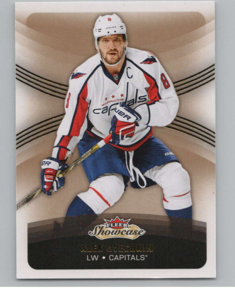 2015-16 Fleer Showcase #5 Alexander Ovechkin  Washington Capitals  V101709 Image 1