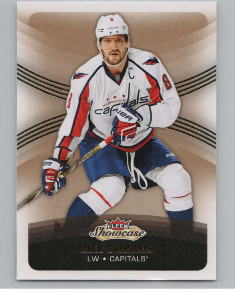 2015-16 Fleer Showcase #5 Alexander Ovechkin  Washington Capitals  V101710 Image 1