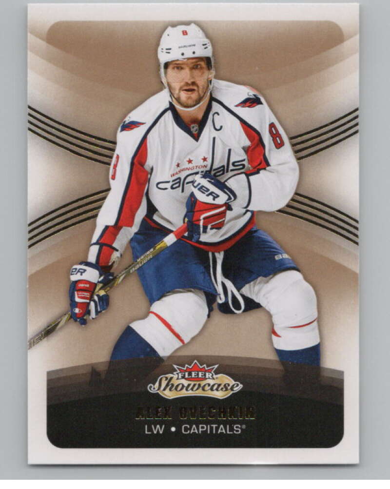2015-16 Fleer Showcase #5 Alexander Ovechkin  Washington Capitals  V101711 Image 1