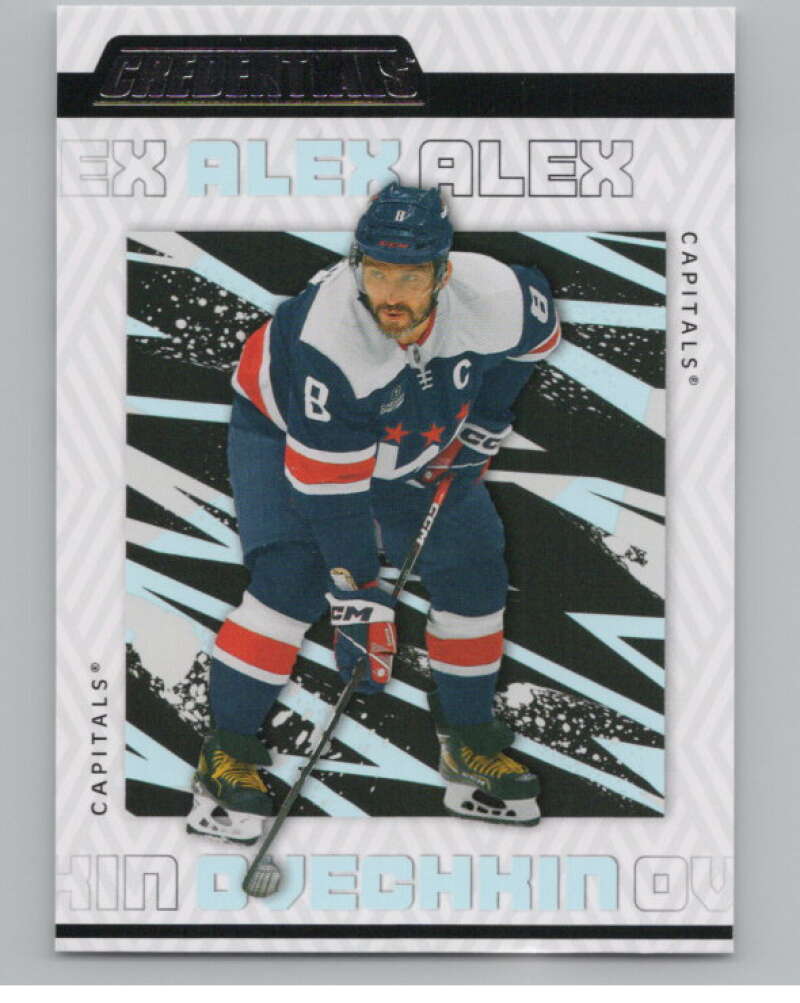 2023-24 Upper Deck Credentials #95 Alex Ovechkin  Washington Capitals  V101719 Image 1
