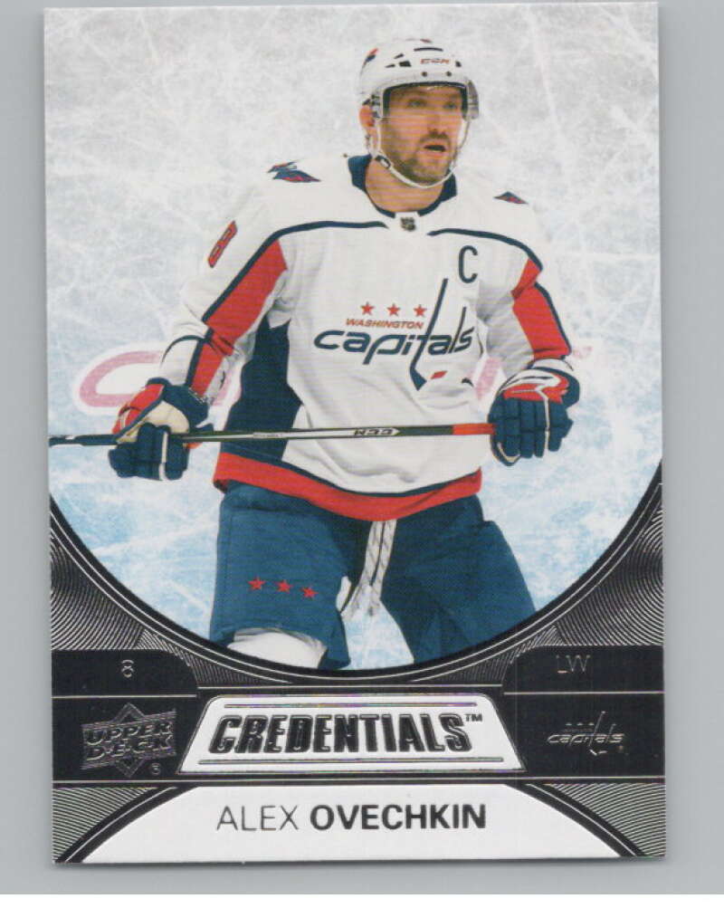 2021-22 Upper Deck Credentials #3 Alex Ovechkin  Washington Capitals  V101723 Image 1