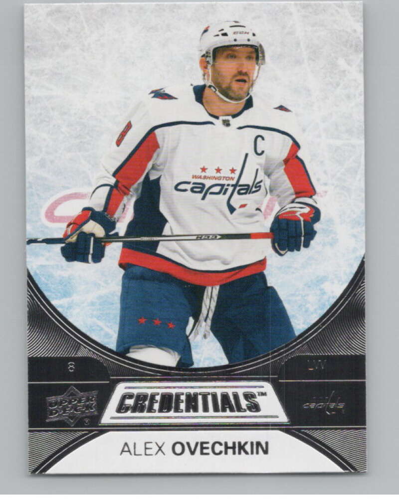 2021-22 Upper Deck Credentials #3 Alex Ovechkin  Washington Capitals  V101724 Image 1