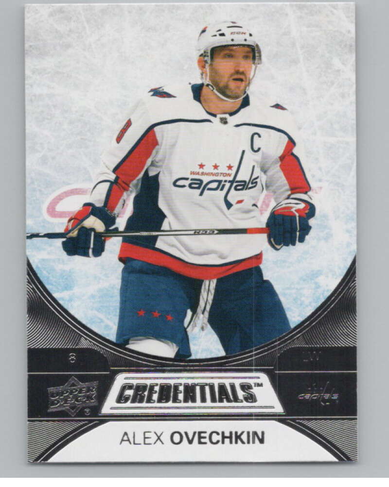 2021-22 Upper Deck Credentials #3 Alex Ovechkin  Washington Capitals  V101725 Image 1