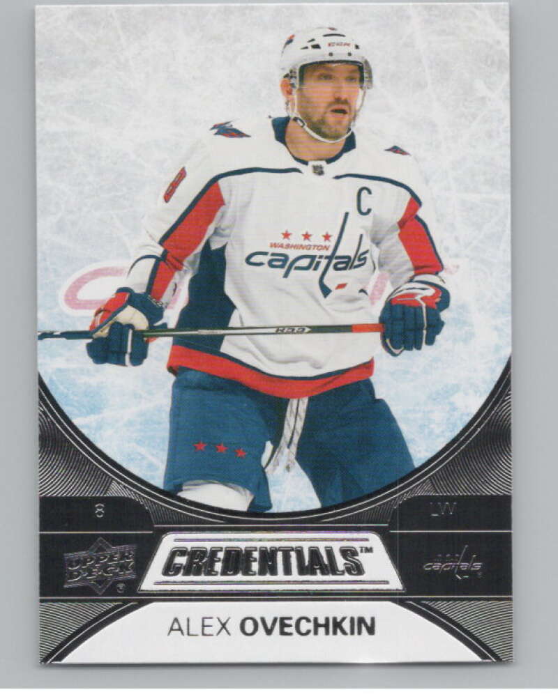 2021-22 Upper Deck Credentials #3 Alex Ovechkin  Washington Capitals  V101728 Image 1
